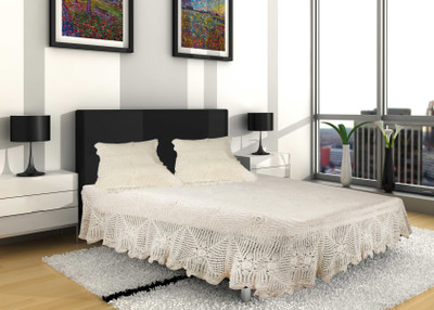 13% OFF on AMG International Cotton Double Bed Cover