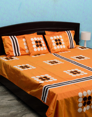 44% OFF on Isha Collections Silk, Cotton, Velvet Double Bed Spread