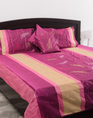 16% OFF on Kalasansar Polyester, Cotton Double Bed Cover 16% OFF on Kalasansar Polyester, Cotton Double Bed Cover