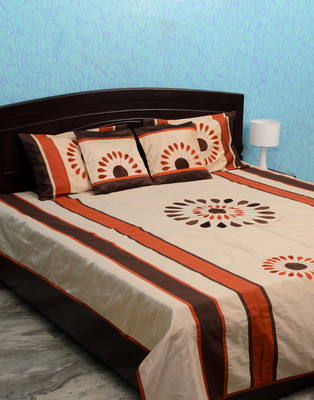 44% OFF on Isha Collections Silk, Cotton, Velvet Double Bed Spread