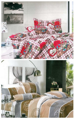 72% OFF on Fabhomes Combo Polycotton Bedding Set