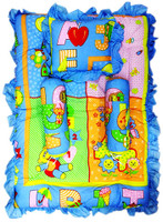 Wonderkids Alphabet Print Polyester, Cotton Bedding Set