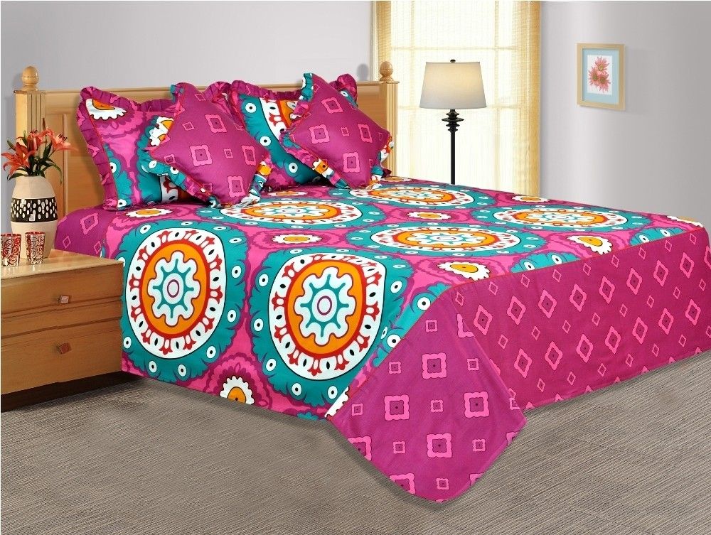 35% OFF on Salona Bichona Mixtoria Cotton Bedding Set