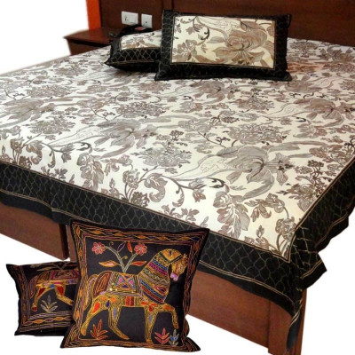 25% OFF on JaipurRaga Bedsheet Cotton Bedding Set 25% OFF on JaipurRaga Bedsheet Cotton Bedding Set