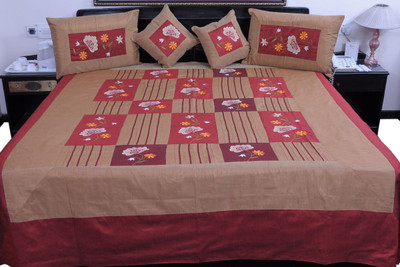 56% OFF on Little India Silk Double Bed Cover 56% OFF on Little India Silk Double Bed Cover