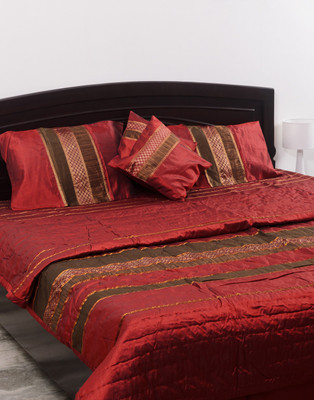 4% OFF on Kalasansar Contemporary Polyester, Cotton Bedding Set 4% OFF on Kalasansar Contemporary Polyester, Cotton Bedding Set