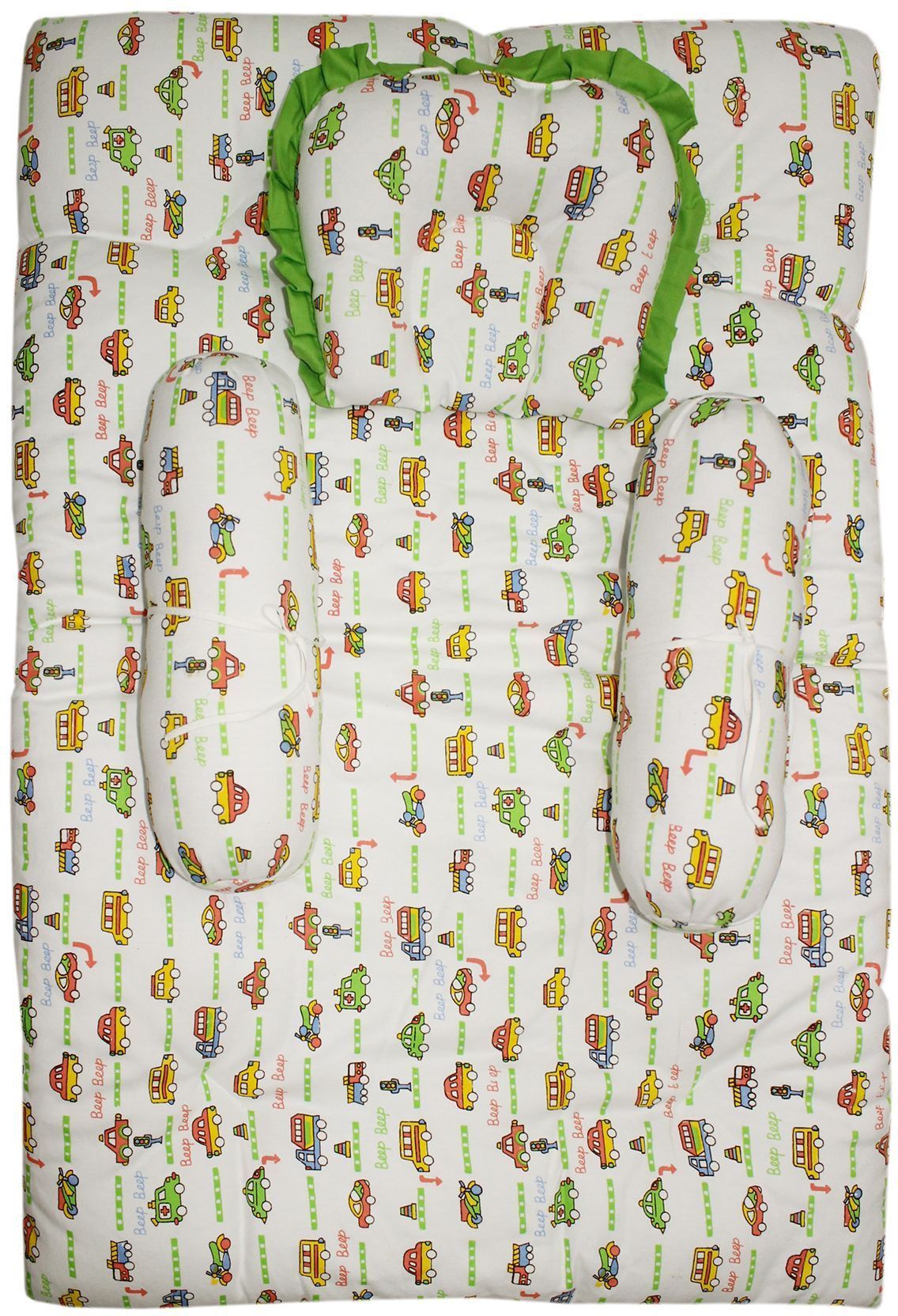 Wonderkids Transport Print Cotton Bedding Set