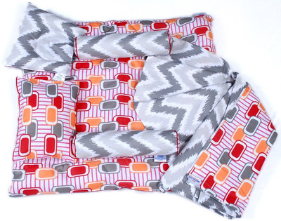 43% OFF on Aurraa Geomatric Design Cotton Bedding Set