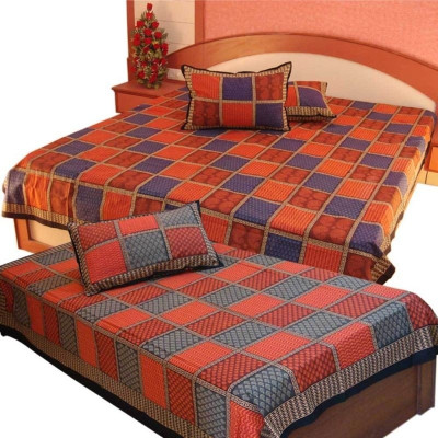 25% OFF on JaipurRaga Bedsheet Cotton Bedding Set 25% OFF on JaipurRaga Bedsheet Cotton Bedding Set