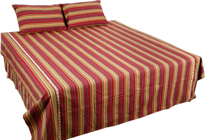 26% OFF on Adt Saral Shades Of Happy Cotton Bedding Set