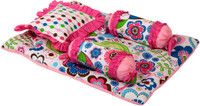 Bacati Velcro Cotton Bedding Set