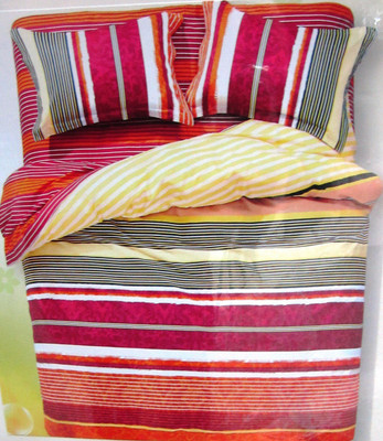 58% OFF on Wrap Cotton Geometric Double Bedsheet