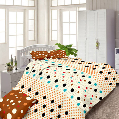 65% OFF on Urban Style Cotton Printed Double Bedsheet 1 Bedsheet, 2 Pillow covers, Brown 65% OFF on Urban Style Cotton Printed Double Bedsheet 1 Bedsheet, 2 Pillow covers, Brown