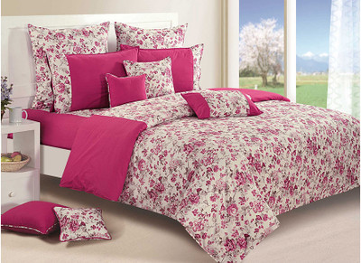 16% OFF on Swayam Cotton Printed Single Bedsheet