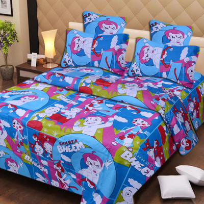 59% OFF on Iws Cotton Printed Double Bedsheet 1 Bedsheet, 2 Pillow Cover, Multicolor 59% OFF on Iws Cotton Printed Double Bedsheet 1 Bedsheet, 2 Pillow Cover, Multicolor