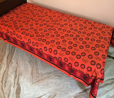 63% OFF on JR Print Cotton Paisley Single Bedsheet