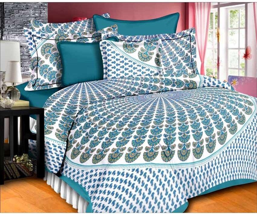 60% OFF on Handicana Cotton Printed Double Bedsheet 60% OFF on Handicana Cotton Printed Double Bedsheet