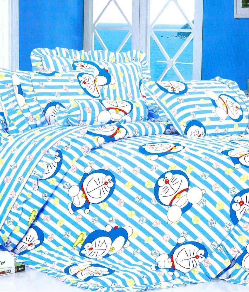 SUMETRI Cotton Printed Single Bedsheet SUMETRI Cotton Printed Single Bedsheet