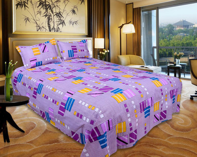 65% OFF on Urban Style Cotton Abstract Double Bedsheet 1 Double Bedsheet, 2 Pillow Covers, Multicolor 65% OFF on Urban Style Cotton Abstract Double Bedsheet 1 Double Bedsheet, 2 Pillow Covers, Multicolor