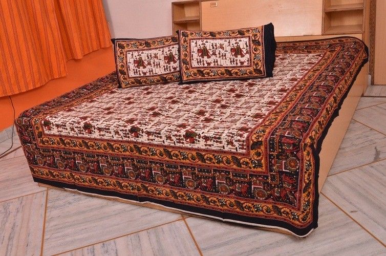 60% OFF on First Look Cotton Printed Double Bedsheet 60% OFF on First Look Cotton Printed Double Bedsheet