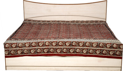 20% OFF on Rama Cotton Floral Double Bedsheet