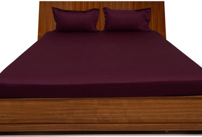 24% OFF on Misr Cotton Plain Single Bedsheet