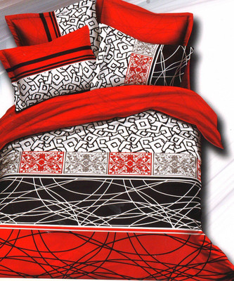 42% OFF on Wrap Polyester Printed Single Bedsheet