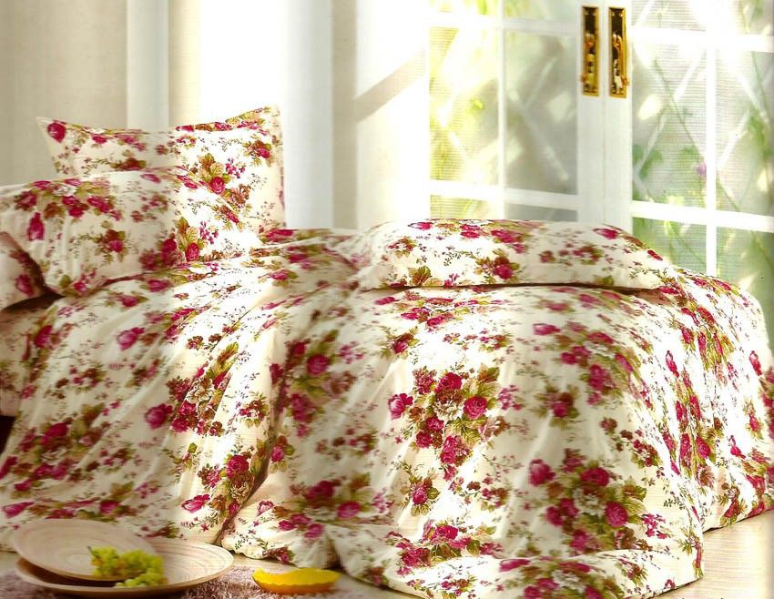 54% OFF on Reliable Polycotton Floral Double Bedsheet