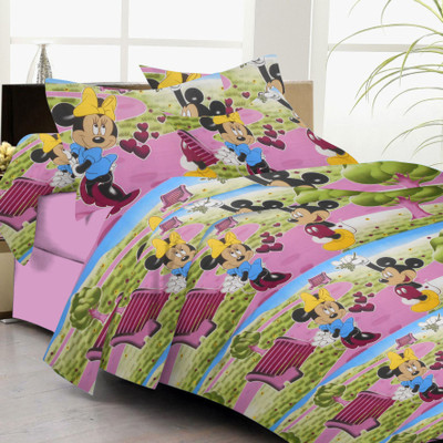 61% OFF on Lali Prints Cotton Floral Double Bedsheet 1 Bedsheet, 2 Pillow Covers, Pink 61% OFF on Lali Prints Cotton Floral Double Bedsheet 1 Bedsheet, 2 Pillow Covers, Pink