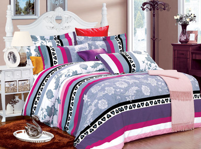 35% OFF on Gran Polycotton Abstract King Bedsheet