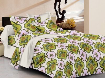 68% OFF on Ahmedabad Cotton Cotton Floral Double Bedsheet 1 double bedsheet, 2 pillow covers, Green 68% OFF on Ahmedabad Cotton Cotton Floral Double Bedsheet 1 double bedsheet, 2 pillow covers, Green