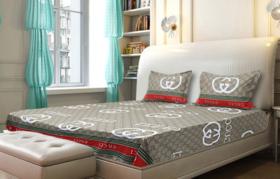 Reliable Home Elegance Cotton Silk Blend Printed Queen Bedsheet