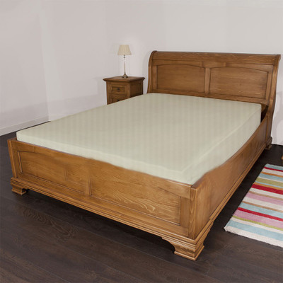 27% OFF on Scala Cotton Striped Single Fitted Bedsheet