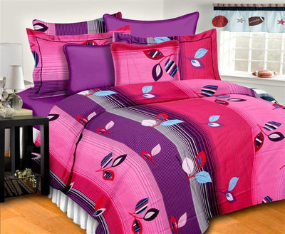 50% OFF on Aalidhra Techtex Cotton Printed Double Bedsheet