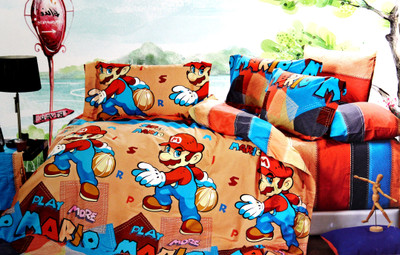 60% OFF on Indiano Cotton Floral Queen sized Double Bedsheet