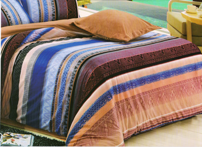 24% OFF on Skap Cotton Abstract Double King Bedsheet