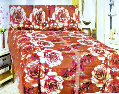 33% OFF on Jaipur Cotton Cotton Floral Double Bedsheet 33% OFF on Jaipur Cotton Cotton Floral Double Bedsheet
