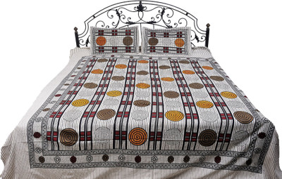 16% OFF on Exotic India Cotton Printed Double Bedsheet Bedsheet, 2 Pillow Covers, Grey 16% OFF on Exotic India Cotton Printed Double Bedsheet Bedsheet, 2 Pillow Covers, Grey