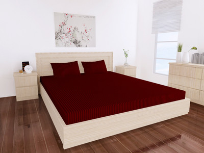 Dreams Cotton Solid King Bedsheet