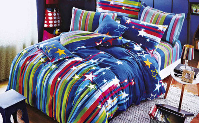 7% OFF on Over The Top Cotton Floral Double Bedsheet