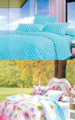 50% OFF on Fabhomes Polycotton Floral Double Bedsheet
