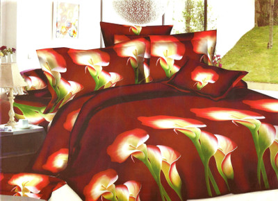 75% OFF on Madhavs Polycotton Printed Double Bedsheet