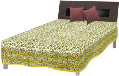 72% OFF on Shop Rajasthan Cotton Paisley Single Bedsheet