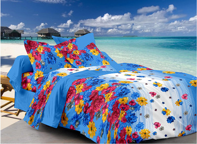 20% OFF on Fabutex Floral Double Bedsheet