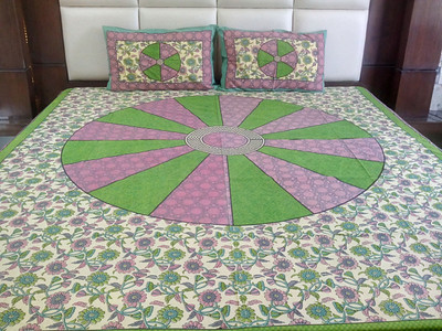 46% OFF on Rajasthan Crafts Cotton Printed Double Bedsheet 46% OFF on Rajasthan Crafts Cotton Printed Double Bedsheet