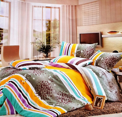 36% OFF on Phm Polycotton Printed Double Bedsheet