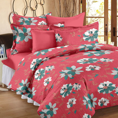 70% OFF on Ahmedabad Cotton Cotton Floral Single Bedsheet 1 single bedsheet, 1 pillow cover, Multicolor 70% OFF on Ahmedabad Cotton Cotton Floral Single Bedsheet 1 single bedsheet, 1 pillow cover, Multicolor