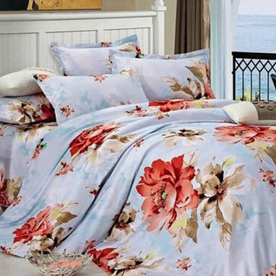54% OFF on By Vikon's Cotton Printed King Bedsheet Bedsheet, 2 Pillow Cover, Multicolor