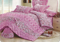 Bronze Ethinic Polyester Bedding Set