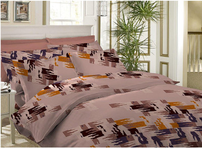 9% OFF on Bombay Dyeing Cotton Printed Double Bedsheet